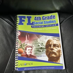 Fl 4th Grade Social Studies Teacher's Edition - Picture 1 of 7