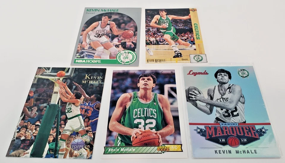 5 cartas de Kevin McHale Boston Celtics Minnesota Gophers Foto 1 de 1
