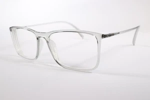 Giorgio Armani Eyeglasses AR 7244-U Mens Transparent Blue Full Rim Glasses Fr... - Picture 1 of 4