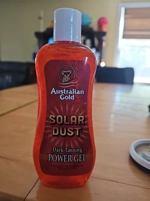 Australian Gold Solar Dust Dark Tanning Power glitter Gel 8 Oz - Image 1 of 4