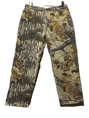 Cabela’s Insulated Camo Pants Men’s 36 Thermolite Plus Meas. 34x28 Hunting - Image 1 of 4