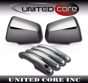 09-15 Chevy Traverse Saturn Outlook Chrome Mirror Chrome 4 Door Handle Cover - Picture 1 of 1
