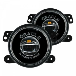 LEDs for Jeep Wrangler JK High Performance 20W LED Fog Lights Oracle - Picture 1 of 1