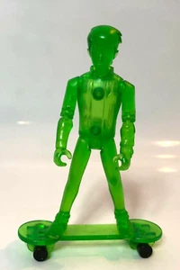 Ben 10 Ben Tennyson Green Translucent With Skateboard  (H1) - Picture 1 of 3