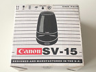 Canon SV-15 Speakers White 1 Pair Vintage Rare!