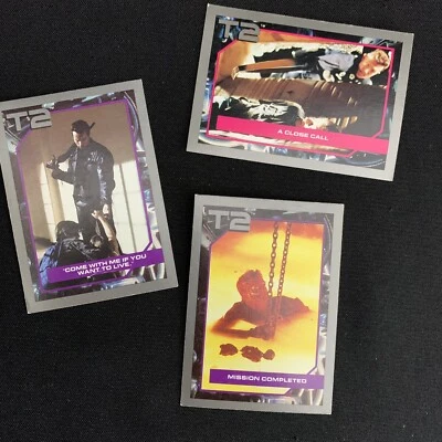Terminator 2 Movie Trading Cards Impel 1991 Konvolut - Bild 1 von 4