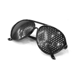 Pinhole Ophthalmology Eyesight improver Eye Training Glasses Eyewear G9C1 - Picture 1 of 12