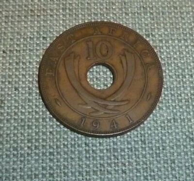 1941 10 Cent Coin - East Africa - Image 1 of 2
