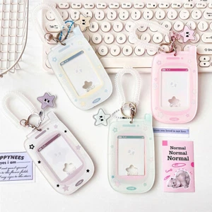 Photocard Holder Card Cover Pendant Card Holder Star Phone Card Holder = - Picture 1 of 16