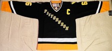 1995 Mario Lemieux Pittsburgh Penguins Black Jersey Size Men's Medium