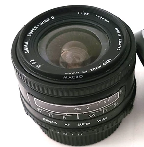 Sigma mehrbeschichtetes superbreites II 24 mm f/2,8 Objektiv f/Nikon TOP NR. 5123750 - Bild 1 von 7