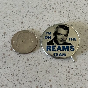 1966 Frazier Reams For Ohio Governor Election Pinback Button #45218 - Picture 1 of 2