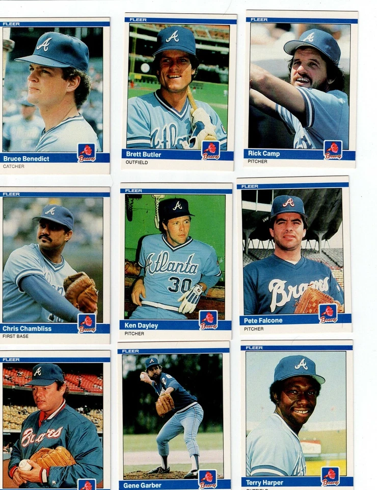 1984 FLEER BASEBALL COMPLETE YOUR SET U PICK 1-250 - Image 1 of 1