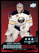 2014-15 Upper Deck Black Diamond Ruby Andrey Makarov 019/150 Buffalo Sabres #186