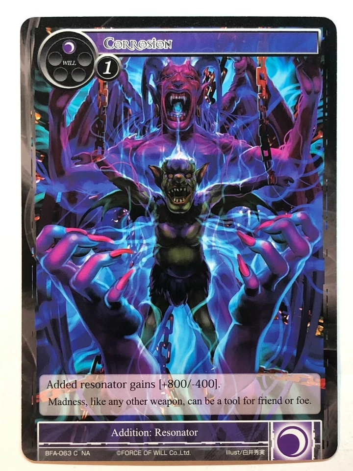 Force of Will Corrosion BFA-063 NM/M  - Image 1 of 1
