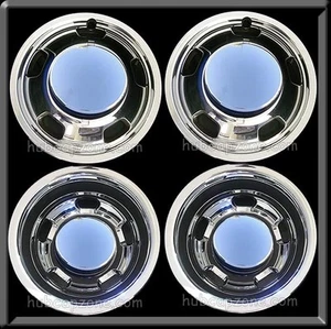 Fits 2015 2016 Ram Truck Wheel Simulators 3500 Front Rear 17" Hubcaps Dually (4 - Picture 1 of 8