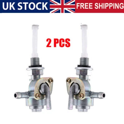 2x Generator Fuel Tank/Shut Off Tank Replacement Tap Petcock Valve ON/OFF Switch - Image 1 of 4