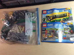 EUC LEGO City #60154 Bus Station 100% 2017 - Picture 1 of 2
