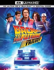 Back to the Future Trilogy 4K UHD Blu-ray Michael J. Fox NEW