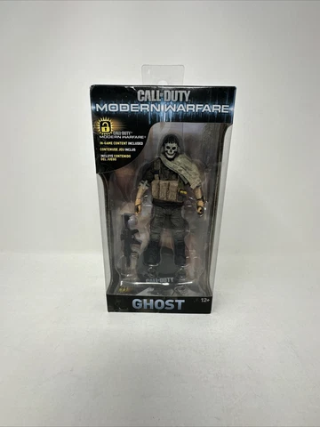McFarlane Toys Call of Duty Modern Warfare GHOST 7" Action Figure 2019 RARE Cover
