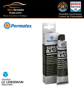 Permatex Black Oil Resistant Seal 80ml Suppra Black - Picture 1 of 2