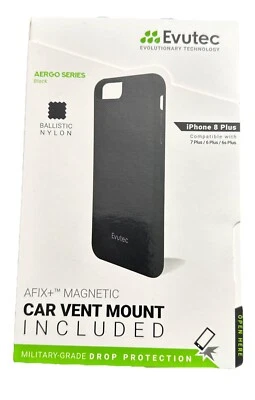 Evutec Serie AER Negro Carbono para iPhone 6s Plus, 6 Plus, 7 Plus u 8 Plus Foto 1 de 4