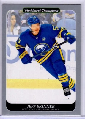 2023-24 Upper Deck Parkhurst Champions Jeff Skinner Silver  Card # 177 - Image 1 of 2