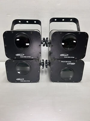 Eliminator Lighting, Electro 4 Pak. Audio Reactive Lights. (Untested Sold As Is) - Image 1 of 4