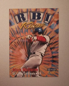 1998 Ultra RBI Kings #7 RK Mark McGwire St. Louis Cardinals - Picture 1 of 1