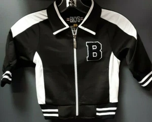 US Toddler / Baby / Kids Black Keys "Fearless" Track Jacket - Black - Picture 1 of 4