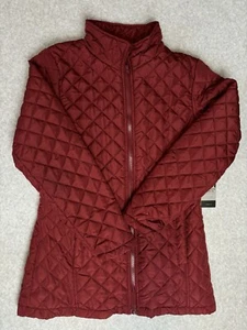 Johnathan Martin Collection for her Jacket - Size Small - Coat Red Burgundy - Bild 1 von 9