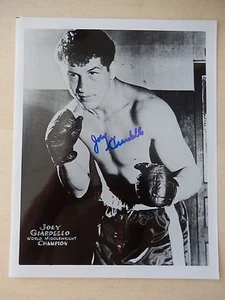 Joey Giardello Autographed 8" X 10" Photograph - Picture 1 of 2