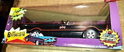 BATMAN Classic TV Series Batmobile 1ª CAIXA NOVA Mattel - Imagem 1 de 4