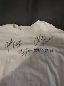 Signed Arlen Ness , Cory Ness & Zack Ness Motorcycle Long Sleeve T-Shirt/L - Picture 1 of 11