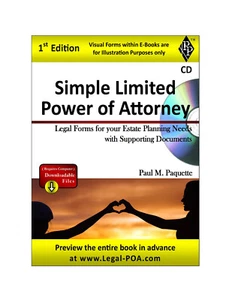 Simple Limited Power of Attorney - Full Version - CD-ROM Only - Picture 1 of 5