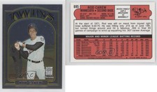 2001 Topps Chrome Through the Years Reprints Rod Carew #29 HOF