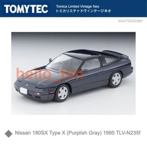 Tomytec 1/64 Nissan 180SX Type X Purplish Gray 1995 LV-N235f 330967 - Picture 1 of 1