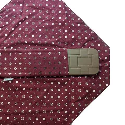 Longaberger Red Traditional Cloth Cover With Bread Brick Cover