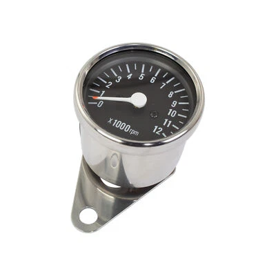 Bike It Moto Motorcycle Motorbike Mini Chrome Tacho Honda 1:7 Ratio - Image 1 of 2