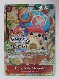 Tony Tony.Chopper OP01-015 Online 2024 Regionals Finalista Promo Casi Como Nuevo Casi Nuevo - Imagen 1 de 2