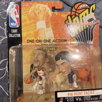 Figuras de acción Rodman & Malone 1998 NBA Court Collection "One-On-One Action" Foto 1 de 2