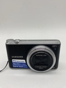 Samsung Digital Camera WB350F 16.3MP Black/Silver - Picture 1 of 7
