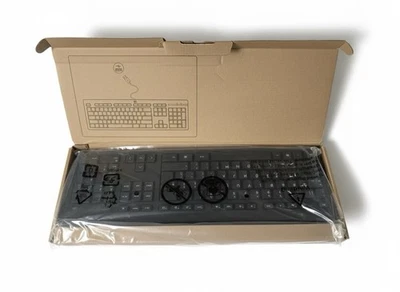 HP 125 Wired USB Keyboard Black M27527-L31 New Open Box Never Used - Image 1 of 2