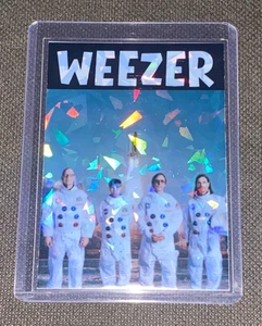 Weezer Custom Refractor Holographic Trading Card - Picture 1 of 4