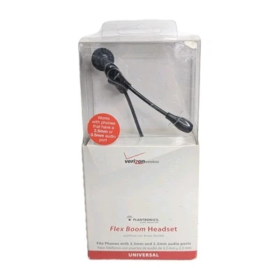 Plantronics Flex Boom Smart Phone WIRED Headset - 2.5mm or 3.5mm PLANFLXBOMT25 - Image 1 of 4