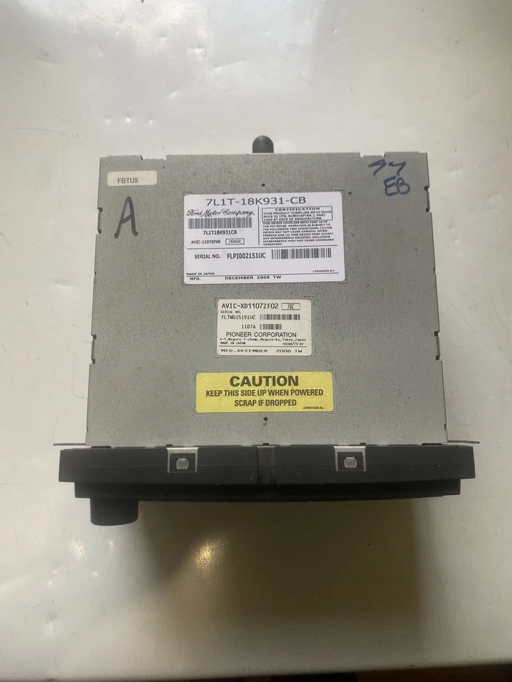 7L1T18K931CB FORD AM/FM 6-CD NAVIGATION 2007 EXPEDITION 7L1T-18K931-CB - Image 1 of 3