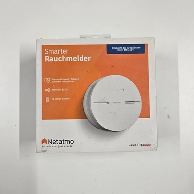 Netatmo Smarter Rauchmelder – NEU & OVP – Modell NSA-DE-V12 / NSD01 -DE-V4 - Bild 1 von 4