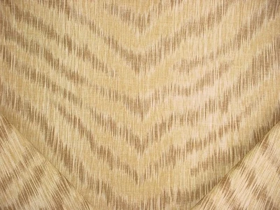 11-1/4Y Kravet Portfolio Suri Sahara Tiger Stripe Linen Upholstery Fabric - Image 1 of 4