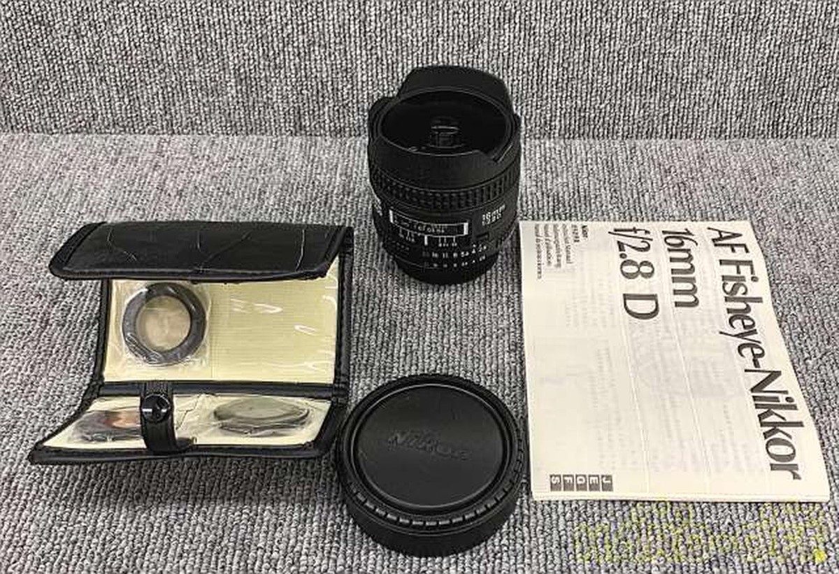 Nikon Fisheye-NIKKOR 16mm Focal f/2.8 Camera Lenses for sale Nikon Fisheye-NIKKOR 16mm Focal f/2.8 Camera Lenses for sale