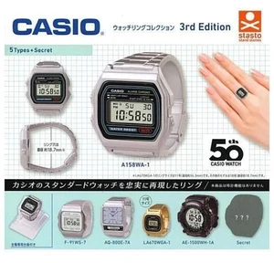 Casio Capsule Toy Watch Ring Collection 3rd III Komplettsatz 6 NEU - Bild 1 von 2